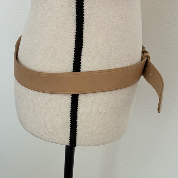 Madewell Tan Leather Belt Size Medium - Picture 4 of 9